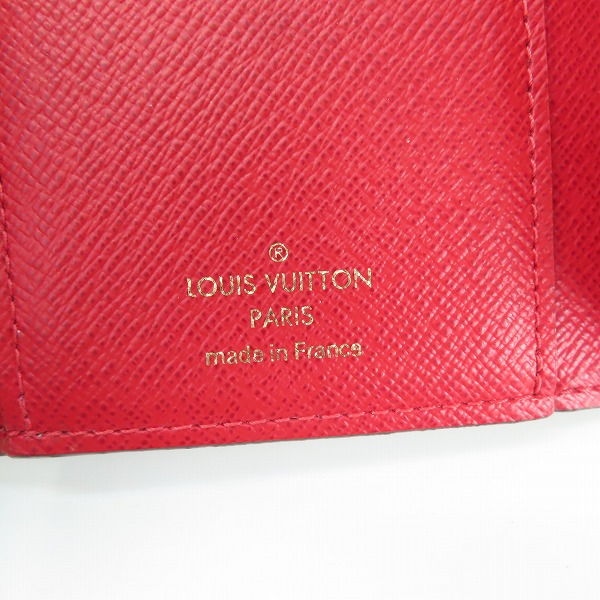 実際に弊社で買取させて頂いたLOUIS VUITTON/ルイ・ヴィトン ポルトフォイユ ヴィクトリーヌ ワールドツアーコレクション モノグラム ウォレット/財布 M62151の画像 6枚目