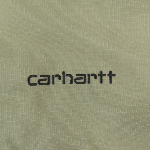 実際に弊社で買取させて頂いたCarhartt/カーハート ナイロン ジップアップパーカー/Lの画像 4枚目