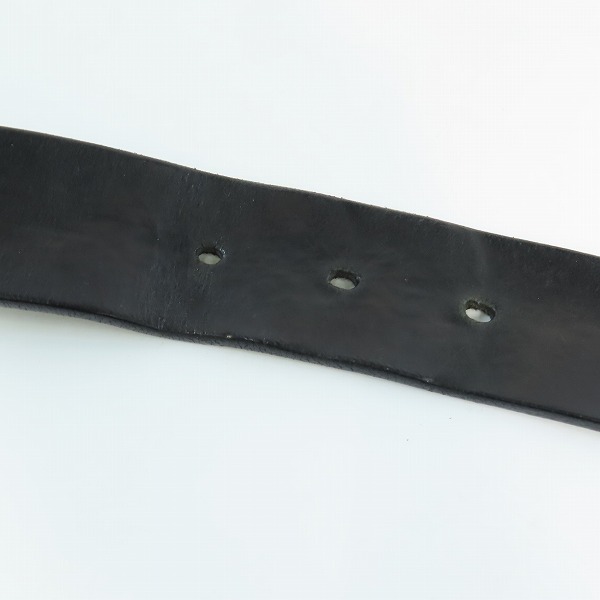 実際に弊社で買取させて頂いたGUCCI/グッチ Gバックル レザーベルト 162931 492694 85・34の画像 4枚目