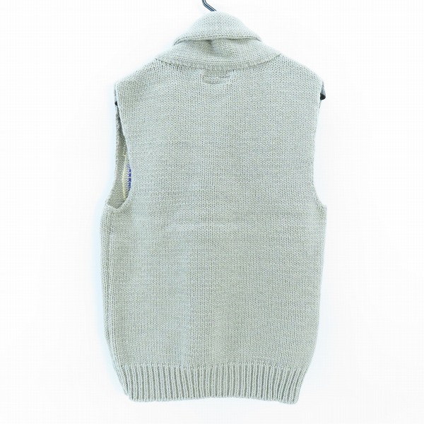 実際に弊社で買取させて頂いたHOLLYWOOD RANCH MARKET/ハリウッドランチマーケット カウチンニットベスト /Mの画像 1枚目