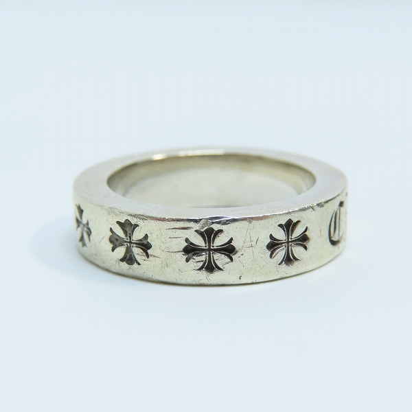 実際に弊社で買取させて頂いたCHROME HEARTS/クロムハーツ 6mm CH FOREVER フォーエバー スペーサーリング 16.5号の画像 3枚目