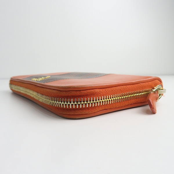 実際に弊社で買取させて頂いたPRADA/プラダ 切替 長財布 レザーロングウォレットの画像 2枚目