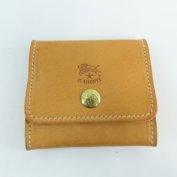 実際に弊社で買取させて頂いたIL BISONTE/イルビゾンテ レザーコインケース