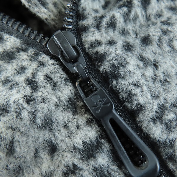 実際に弊社で買取させて頂いたRoen/ロエン×semantic design/セマンティックデザイン レオパード総柄 ライダースジャケット/Mの画像 6枚目