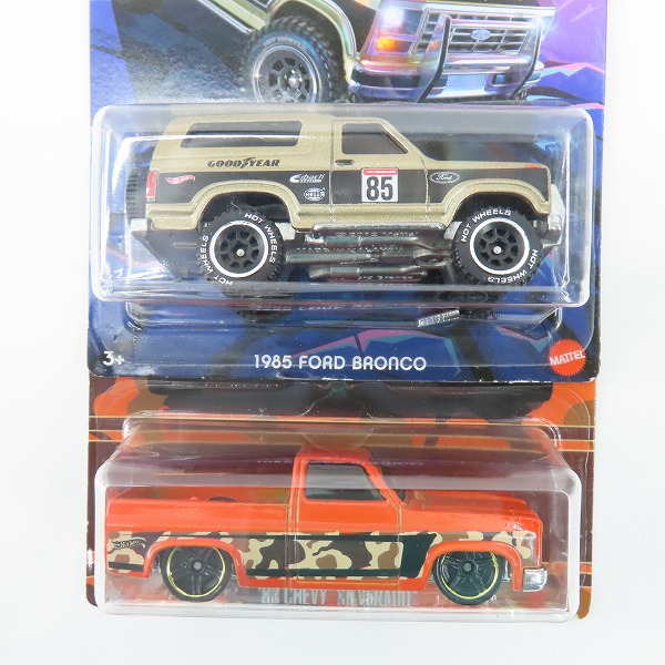 実際に弊社で買取させて頂いた【未開封】Hot Wheels/ホットウィール Gulf/NISSAN LAUREL 2000 SGX/83 CHEVY SILVERADO/1985 FORD BRONCO 他 4点セットの画像 2枚目