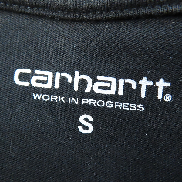 実際に弊社で買取させて頂いたCarhartt/カーハート L/S CHASE T-SHIRT 刺繍ロゴ長袖Tシャツ/Sの画像 2枚目