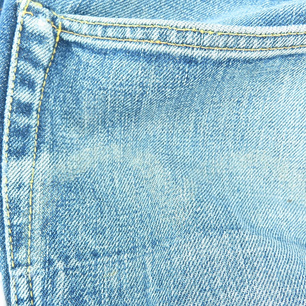 実際に弊社で買取させて頂いた【難有り】EVISU/エヴィス 隠しリベット デニムパンツの画像 7枚目