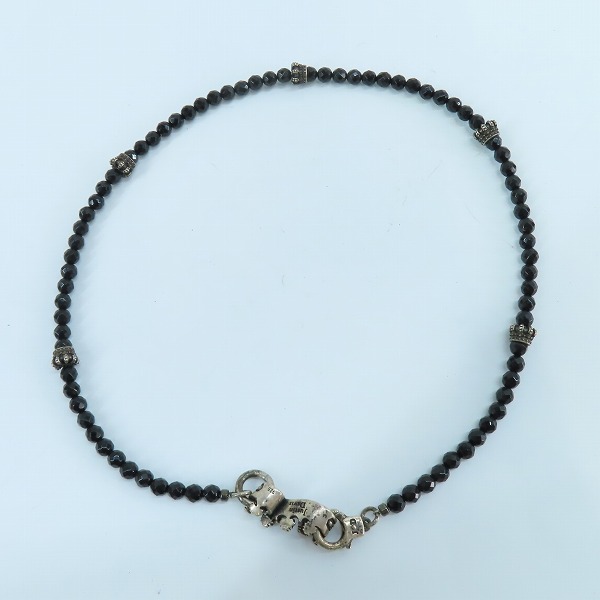 実際に弊社で買取させて頂いたJustin Davis/ジャスティンデイビス BLACK SERPENT/CROWN ブラックサーペント/クラウン ブレスレット SBJ640の画像 5枚目