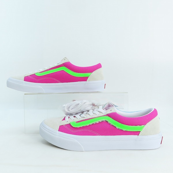 実際に弊社で買取させて頂いた【未使用】 VANS/バンズ BILLYS V36OG OLD SKOOL オールドスクール PINK/BLUE 564956-0006/28の画像 3枚目