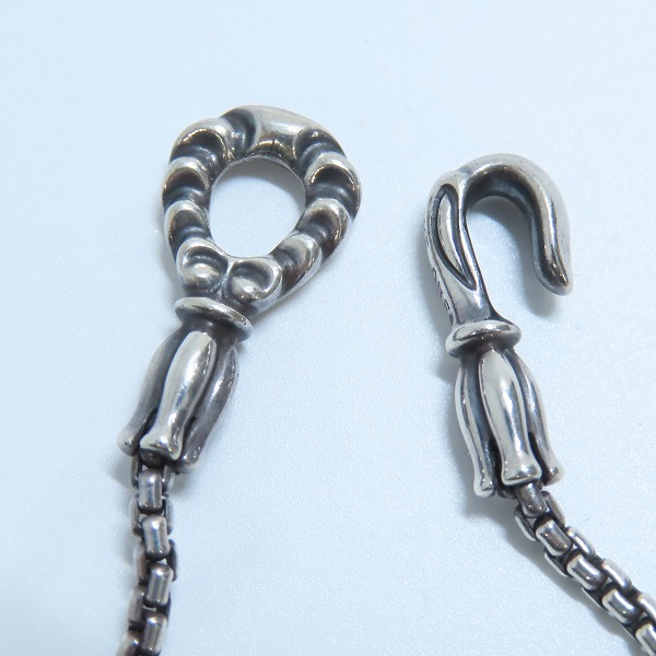 実際に弊社で買取させて頂いたLONE ONES/ロンワンズ スプレッド イーグル ペンダント/M メイティングフライト フック ボックス チェーン 18inchの画像 5枚目