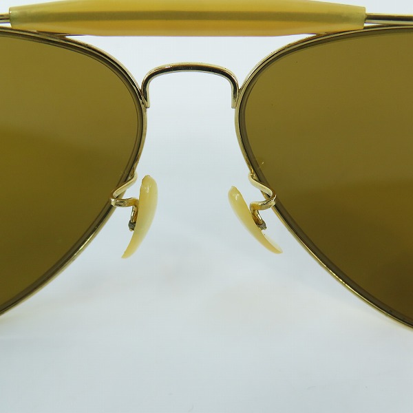 実際に弊社で買取させて頂いたRayBan/レイバン AVIATOR アビエーター B&L ボシュロム ティアドロップ サングラスの画像 3枚目