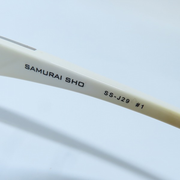 実際に弊社で買取させて頂いたSAMURAI SHO/サムライ翔 メガネフレーム/アイウェア SS-J29 #1の画像 6枚目