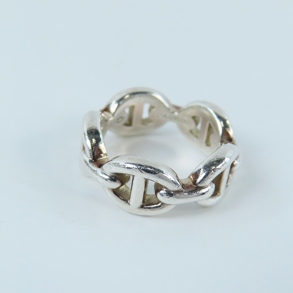 実際に弊社で買取させて頂いたHERMES/エルメス Chaine d'Ancre Enchainee シェーヌダンクル アンシェネ シルバーリング/6号