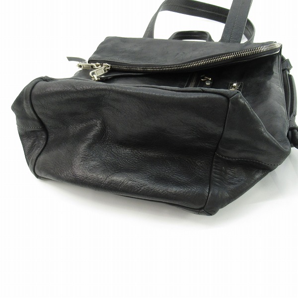 実際に弊社で買取させて頂いたRick Owens/リックオウエンス カーゴ フラップ/ジップデザイン バックパック/リュックサックの画像 2枚目