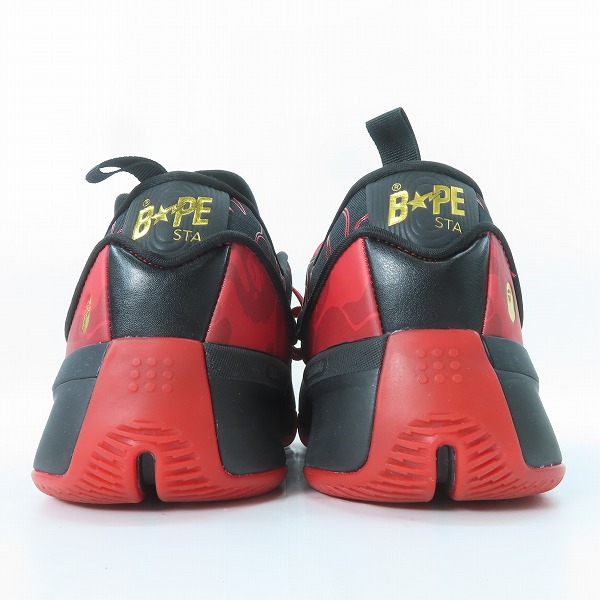 実際に弊社で買取させて頂いたadidas×A BATHING APE/アディダス×アベイシングエイプ Dame 9 Better Scarlet//デイム9 ベタースカーレット IH0786/26の画像 1枚目