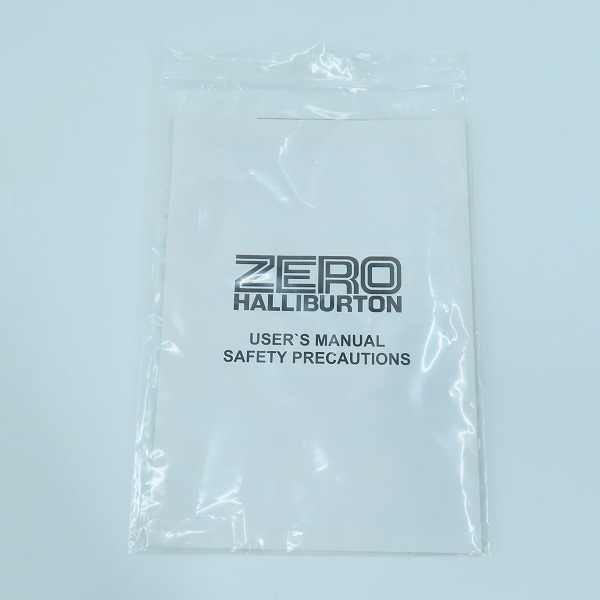 実際に弊社で買取させて頂いたZERO HALLIBURTON/ゼロハリバートン ダイヤルロック式 ポリカーボネイト アタッシュケース レザー ブラックの画像 9枚目