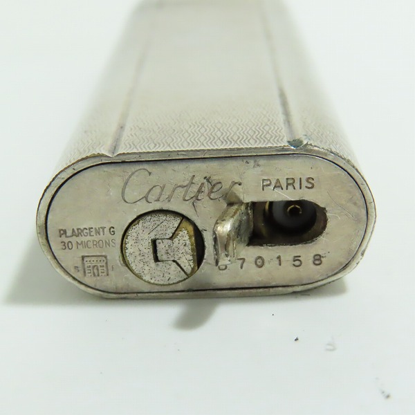 実際に弊社で買取させて頂いたCartier/カルティエ ガスライター シルバーの画像 4枚目