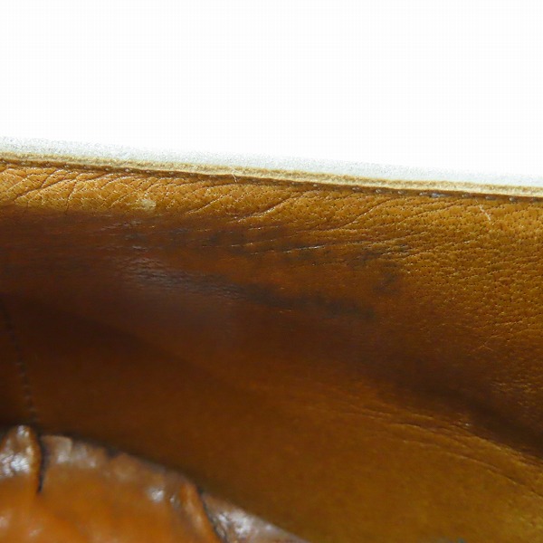 実際に弊社で買取させて頂いたChurch's/チャーチ 24SS Shanghai グラスカーフ＆ヌバック ローファーレザーシューズの画像 5枚目