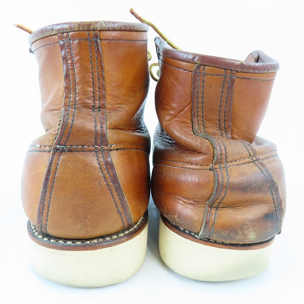実際に弊社で買取させて頂いたRED WING/レッドウィング 犬刻印 アイリッシュセッター ブーツ 875/9.5の画像 1枚目