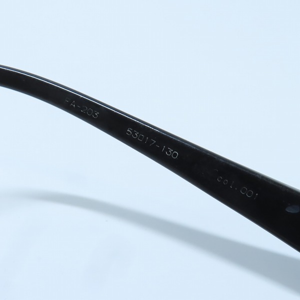 実際に弊社で買取させて頂いたFACTORY900/ファクトリー900 ハーフリム メガネフレーム/アイウェア FA-203の画像 6枚目