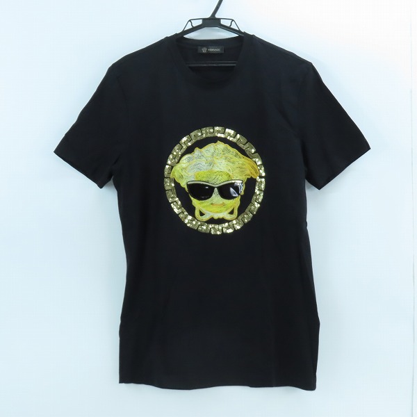 実際に弊社で買取させて頂いた【JPタグ】VERSACE/ヴェルサーチ メデューサ刺繍 半袖 Tシャツ A73952/S
