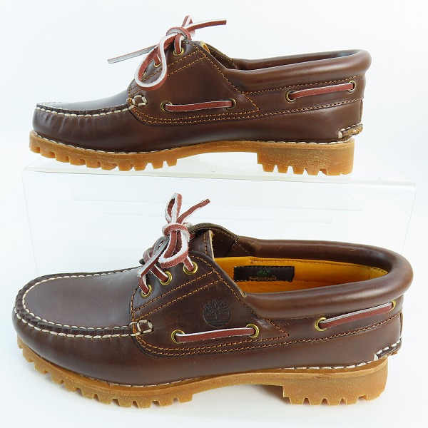 実際に弊社で買取させて頂いたTimberland/ティンバーランド HERITAGE NOREEN 3-EYE/ヘリテージ ノリーン モカシンシューズ 51304/24.5の画像 3枚目