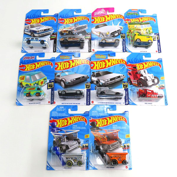 実際に弊社で買取させて頂いた【おまとめ/未開封】Hot Wheels/ホットウィール 1956 CORVETTE/BACK TO THE FUTURE TIME MACHINE-HOVER MODE 他