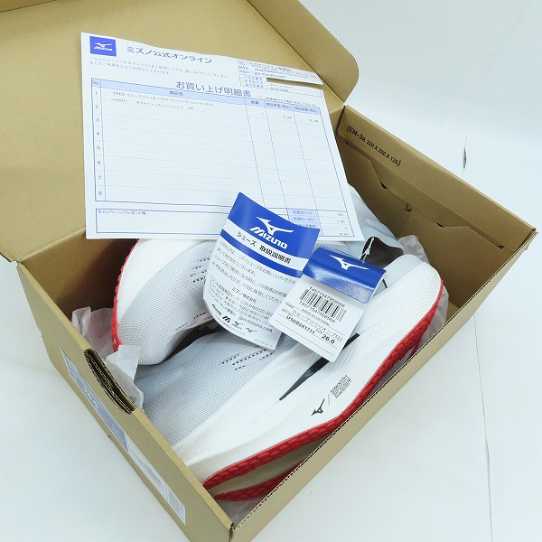 実際に弊社で買取させて頂いた【未使用】MIZUNO/ミズノ WAVE REBELLION PRO2/ウエーブ リベリオン プロ2 U1GD241711/26の画像 7枚目