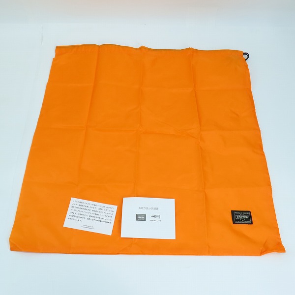 実際に弊社で買取させて頂いた(1)【未使用】PORTER/ポーター TANKER/タンカー WAIST BAG ウエストバッグ セージグリーン 622-76629の画像 8枚目