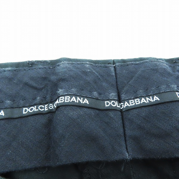実際に弊社で買取させて頂いた【JPタグ】DOLCE&GABBANA/ドルチェ&ガッバーナ マルチポケット シルク混/コットン パンツ G31PGT/50の画像 6枚目