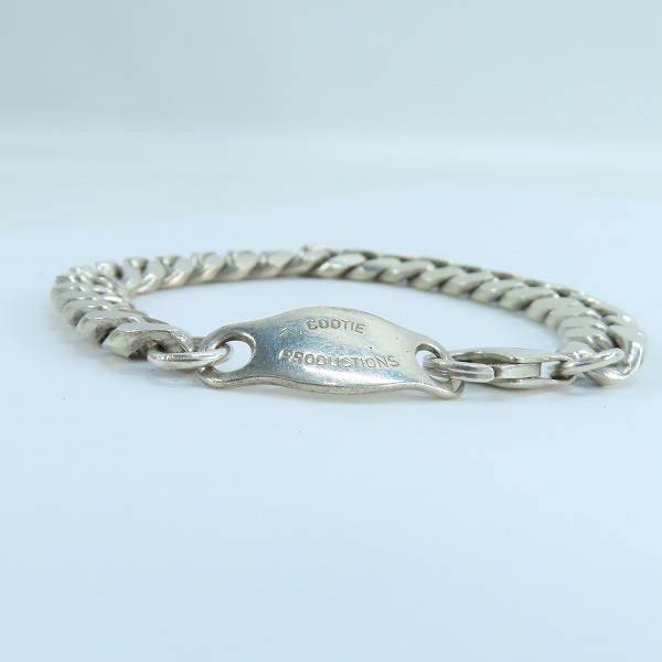実際に弊社で買取させて頂いたCOOTIE/クーティー シルバーブレスレット 喜平 925の画像 3枚目