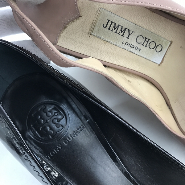 実際に弊社で買取させて頂いた【おまとめ】ジミーチュウ/トリーバーチ 等 サンダル/ヒール 他 レディースの画像 1枚目