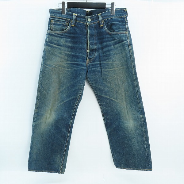 実際に弊社で買取させて頂いたEVISU/エヴィス カモメ ペイント デニムjパンツ 2000/32