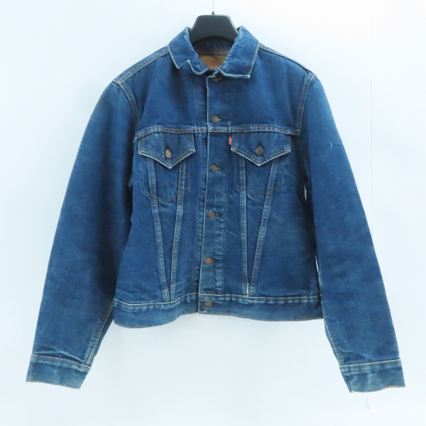実際に弊社で買取させて頂いたLEVI'S/リーバイス 刻印526 3rdサード BIG E Gジャン/デニムジャケット