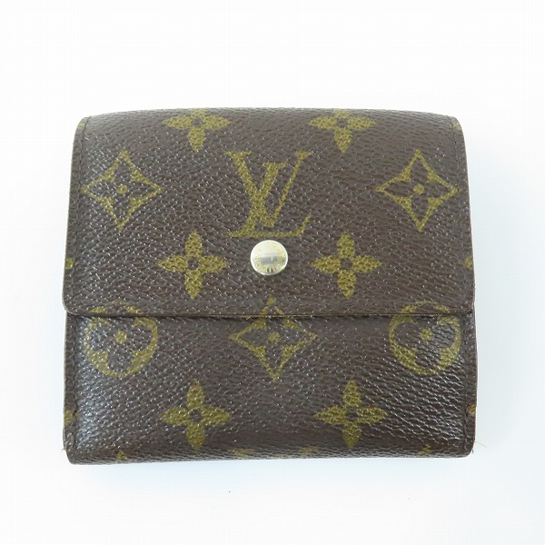 実際に弊社で買取させて頂いたLOUIS VUITTON/ルイヴィトン ポルトフォイユ エリーズ モノグラム Wホック 二つ折り財布 M61654 