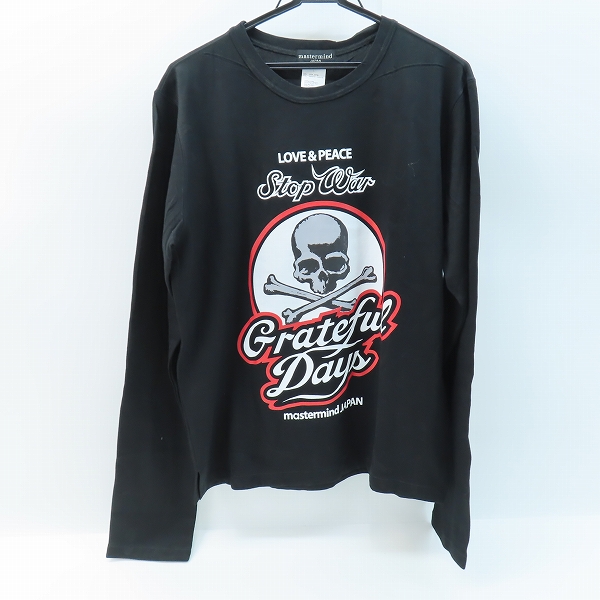 実際に弊社で買取させて頂いた【未使用】mastermind JAPAN/マスターマインドジャパン Grateful Days ダメージ加工 ロングTシャツ MP-TS41-016-1/L