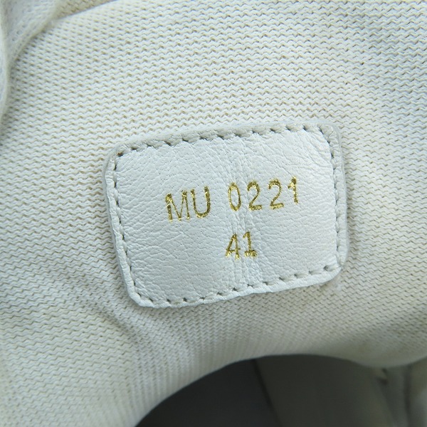 実際に弊社で買取させて頂いたCELINE/セリーヌ ハイカット スニーカー MU0221/41の画像 5枚目