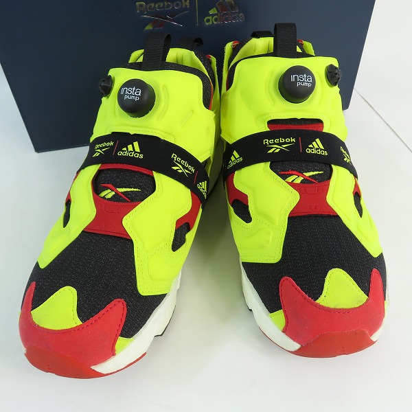 実際に弊社で買取させて頂いたadidas×Reebok/アディダス×リーボック INSTAPUMP FURY BOOST/インスタポンプフューリーブースト FW5305 28.5