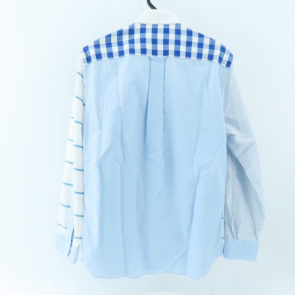 実際に弊社で買取させて頂いたBROOKS BROTHERS Red Fleece/ブルックスブラザーズ レッドフリース クレイジーパターン柄切替 長袖シャツ/Sの画像 1枚目