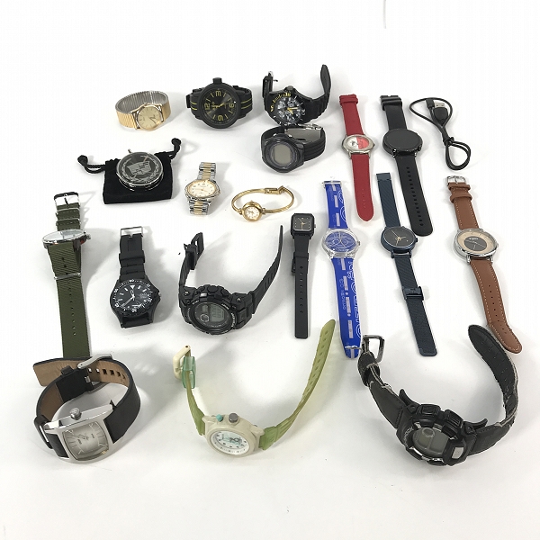実際に弊社で買取させて頂いた【おまとめ/動作未確認】カシオ/G-ショック/ベビーG/ディーゼル 等 腕時計/ウォッチ 他