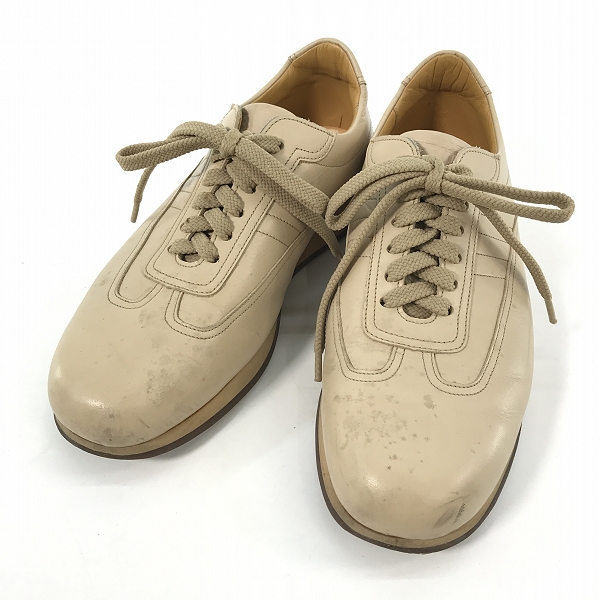 実際に弊社で買取させて頂いたBURBERRY/バーバリー レザー シューズ スニーカー BU1340/24.0