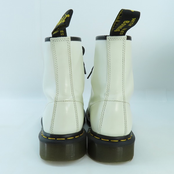 実際に弊社で買取させて頂いたDr.Martens/ドクターマーチン 1460 8EYE BOOT/8ホール ブーツ ホワイト 11822100/UK8の画像 1枚目