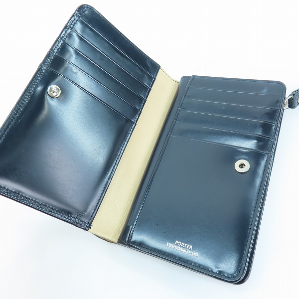 実際に弊社で買取させて頂いたPORTER/ポーター COUNTER/カウンター ウォレット 二つ折り財布の画像 3枚目