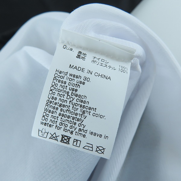 実際に弊社で買取させて頂いた(1)【未使用】FR2 × SNKRDUNK/エフアールツー × スニーカーダンク Angel Coach Jacket Black FRC2905/Lの画像 6枚目