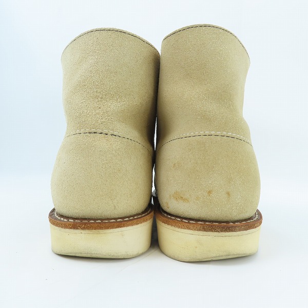 実際に弊社で買取させて頂いたRED WING/レッドウィング クラシックプレーントゥ ブーツ 8167/7.5Eの画像 1枚目