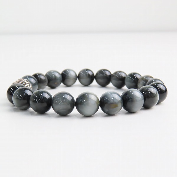 実際に弊社で買取させて頂いたLONE ONES/ロンワンズ MF/メイティングフライト エンボスドネスト 10mmビーズブレスレットの画像 2枚目