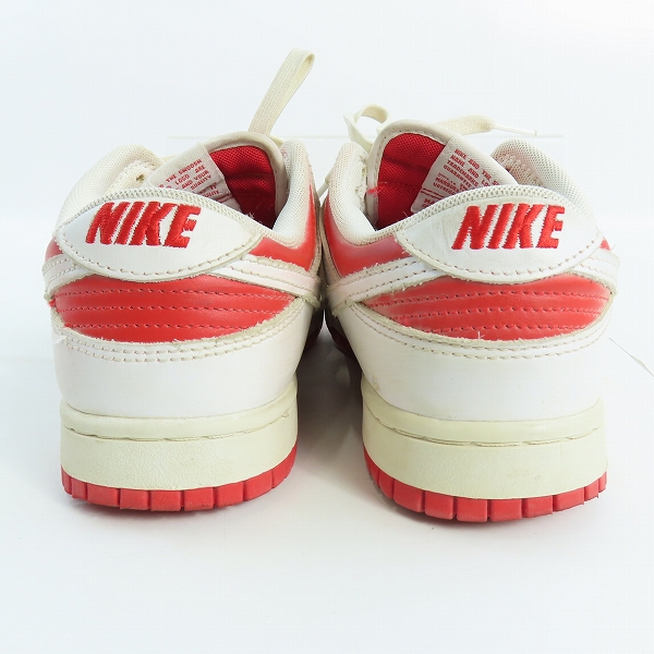 実際に弊社で買取させて頂いたNIKE/ナイキ DUNK LOW RETRO CHAMPIONSHIP RED/ダンクロー チャンピオンシップレッド DD1391-600/25.5の画像 1枚目