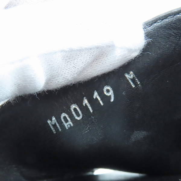 実際に弊社で買取させて頂いたLOUIS VUITTON/ルイ・ヴィトン ロックイットライン レザー モノグラム LVサークル サンダル 37.5の画像 5枚目