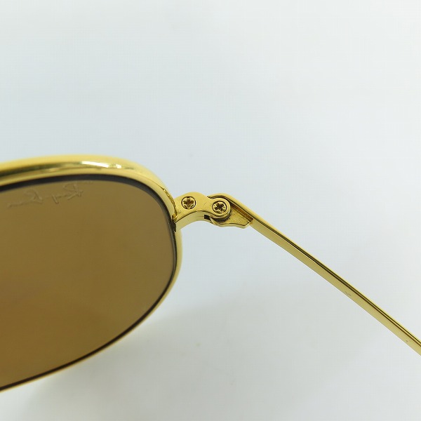 実際に弊社で買取させて頂いたRayBan/レイバン 2005年限定復刻 PREMIUM METAL RB8028-001Kの画像 4枚目