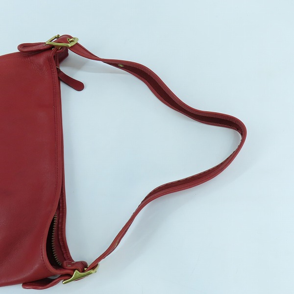 実際に弊社で買取させて頂いたCOACH/コーチ オールドコーチ レザーショルダーバッグ 9085の画像 5枚目
